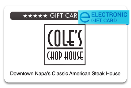 Cole's Chop House E-Gift Card